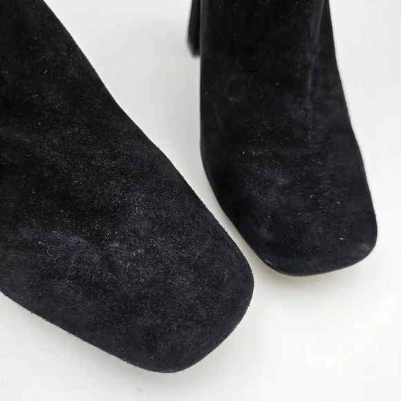 Sam Edelman Codie Booties, Black Suede, Women's Size 6.5 - Picture 4 of 12